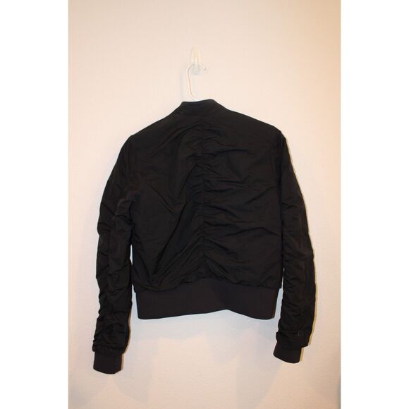 Lululemon size 4 womens down quilted reversible black jacket - Picture 1 of 14